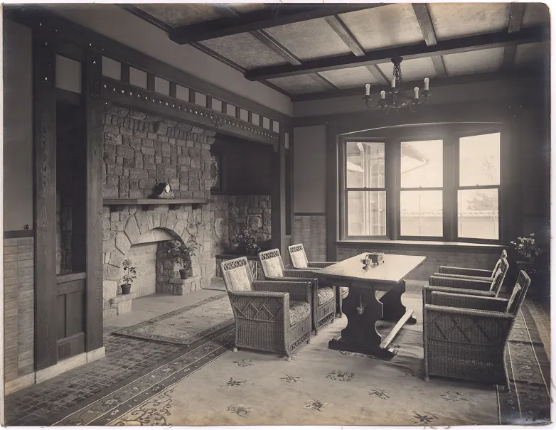 旅館時代には日本を代表する文豪も宿泊した当時の起雲閣　©清水建設株式会社所蔵